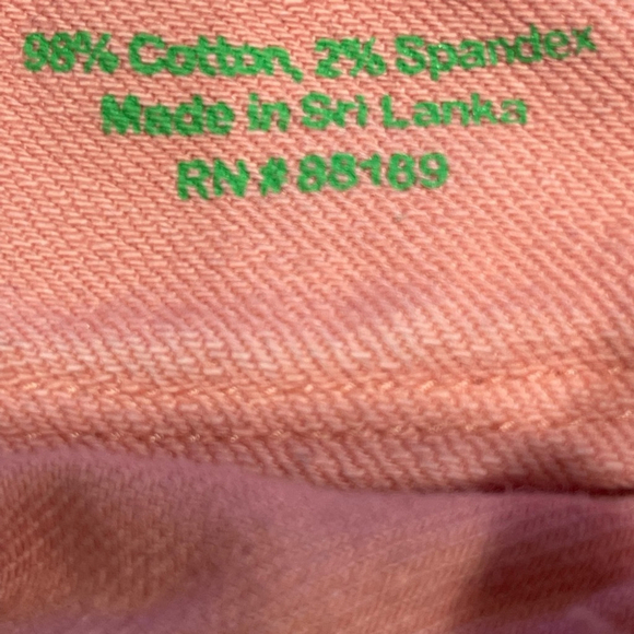 Lilly Pulitzer Worth Straight Leg Pants - Peachy Pink Color-Size Women’s 8 - Picture 12 of 16